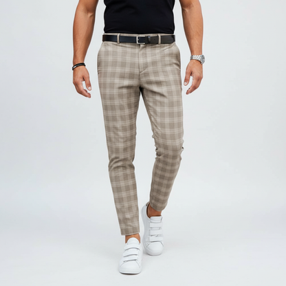 Gestreepte Chino Broek - Oskar