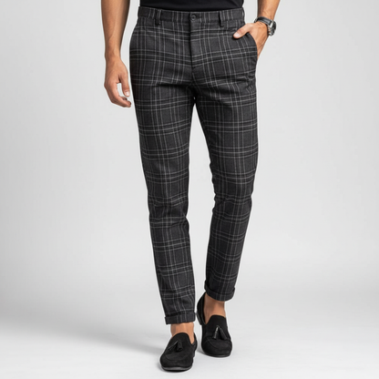Gestreepte Chino Broek - Oskar