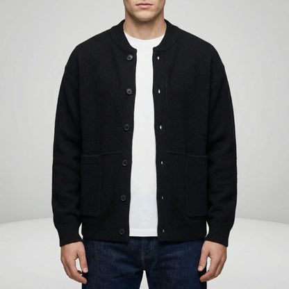 Gebreid vest met knoopsluiting - Tristan