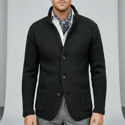 Gestructureerde cardigan met lange mouwen - Lennox