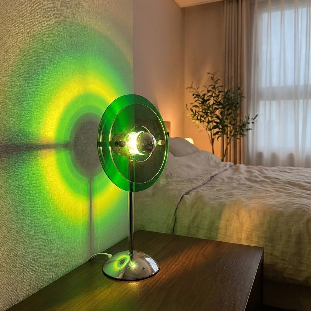 Tafellamp met zonsondergangprojectie – Dawnsphere