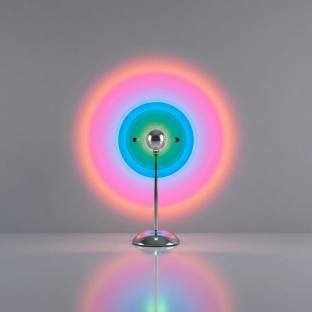 Tafellamp met zonsondergangprojectie – Dawnsphere