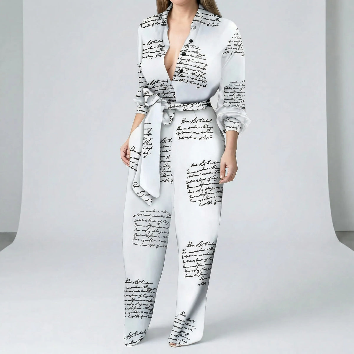 Getailleerde jumpsuit - Marissa