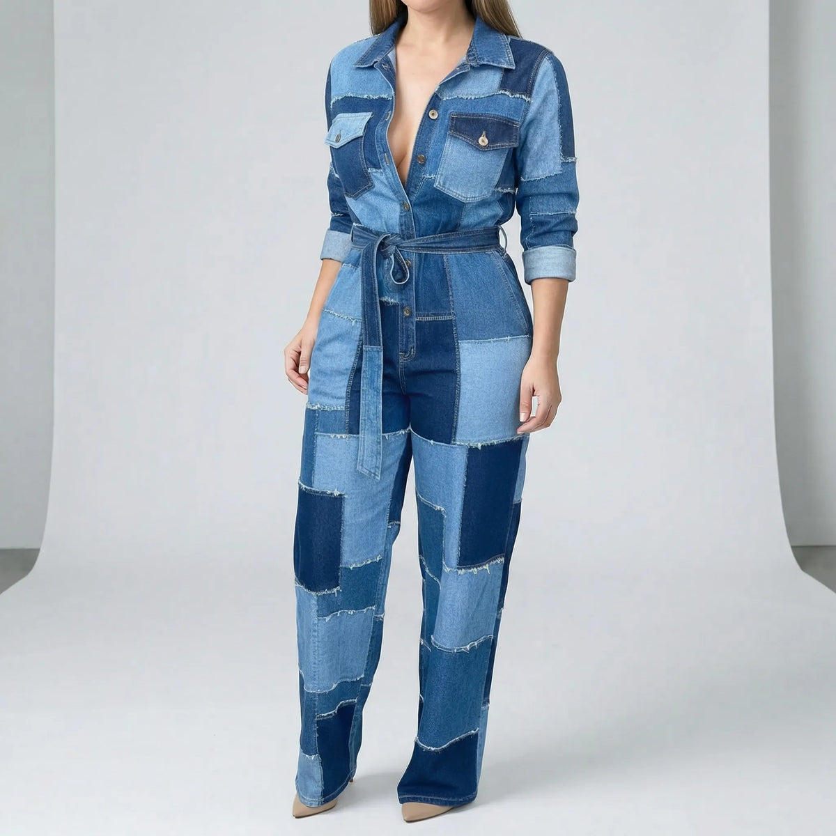 Getailleerde jumpsuit - Marissa