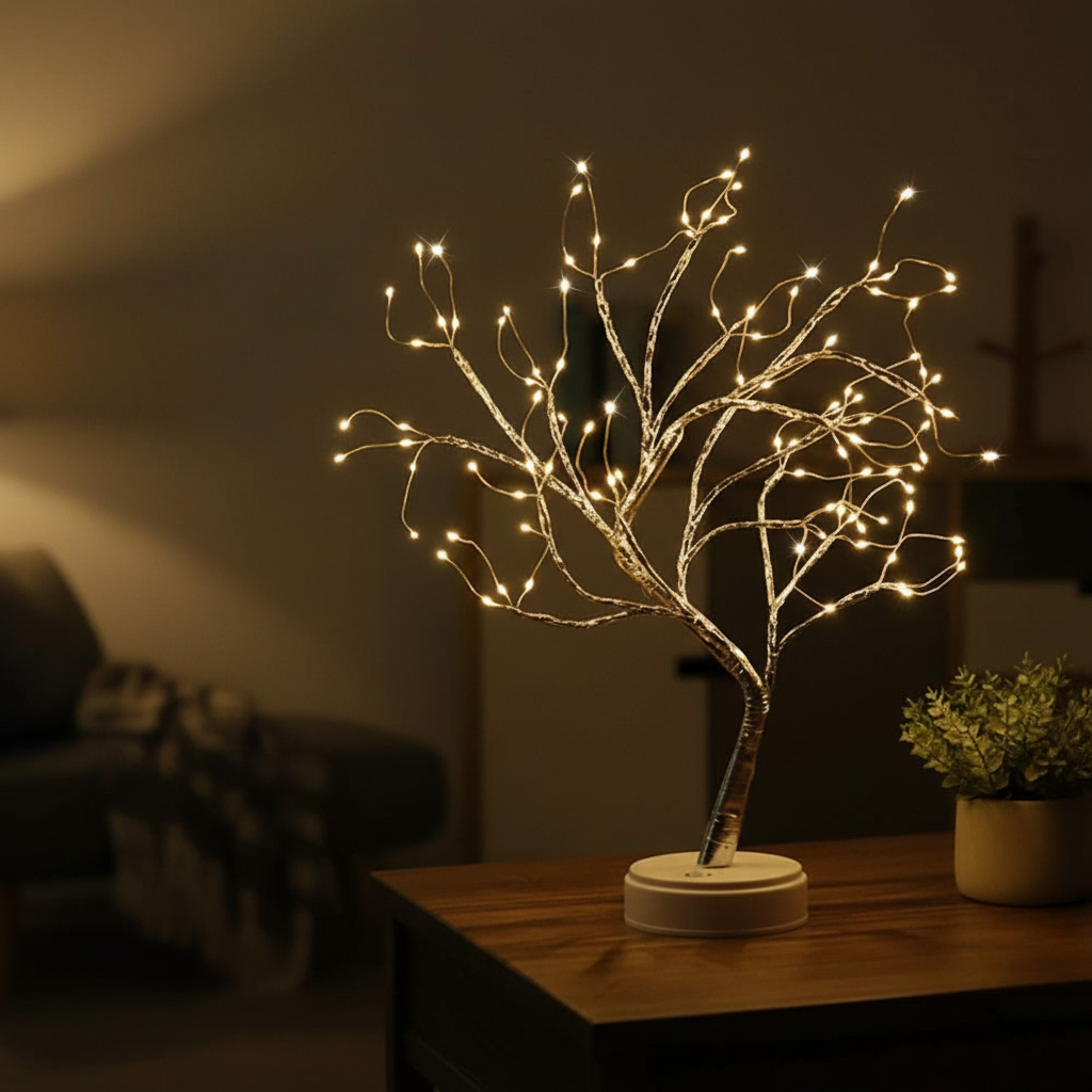 Tafellamp met buigbare takken - Enchantree
