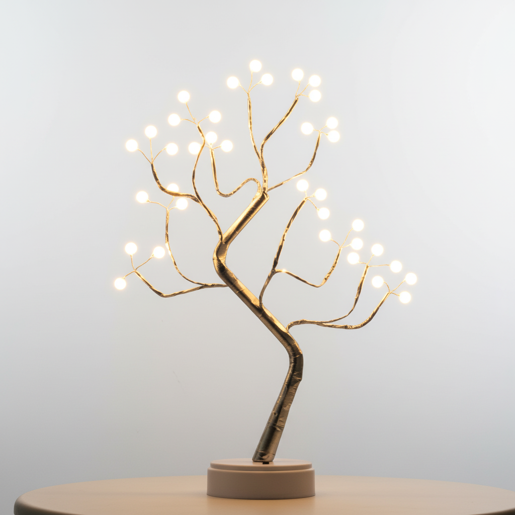 Tafellamp met buigbare takken - Enchantree