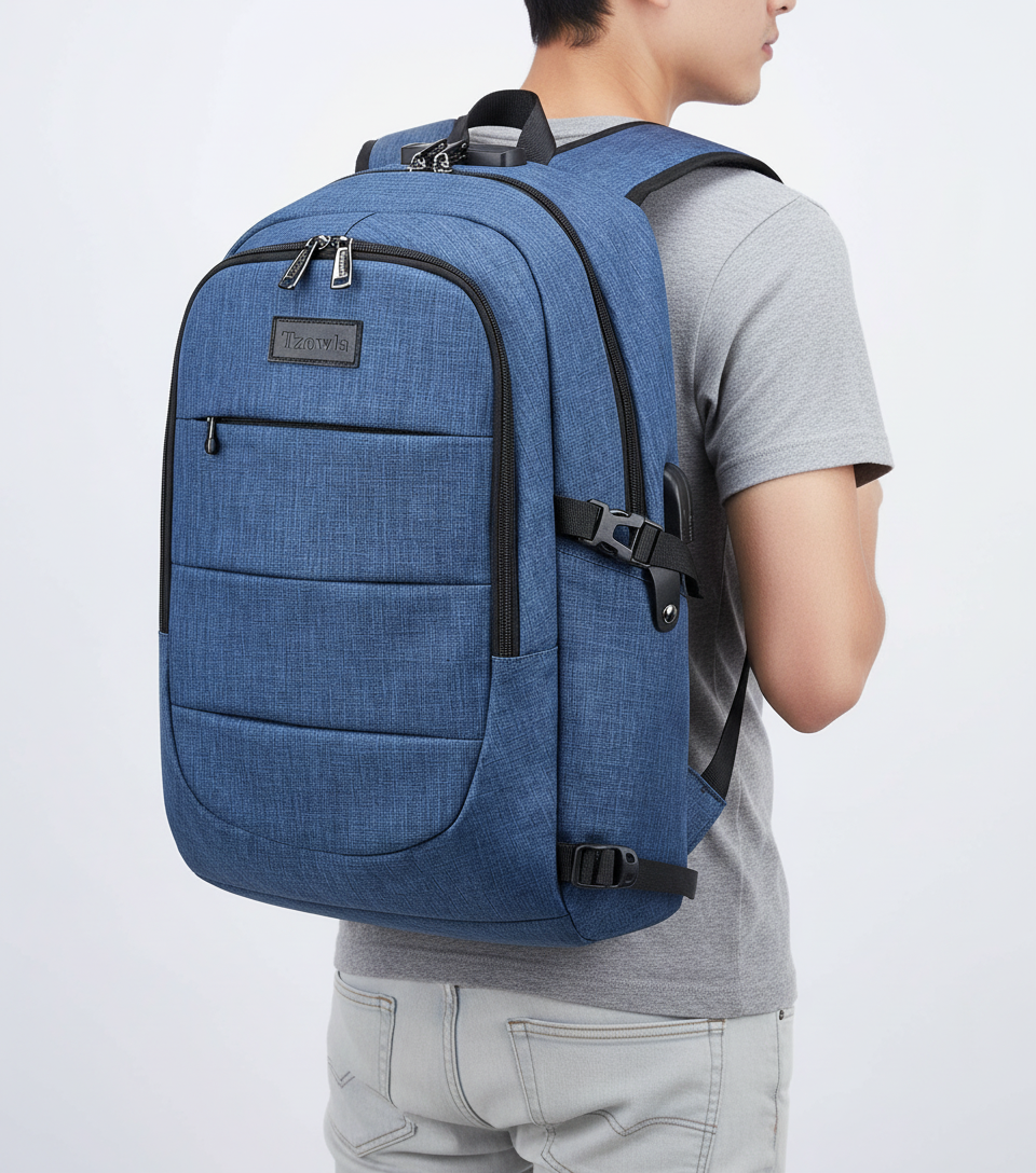 Tas met USB-aansluiting - Safepack