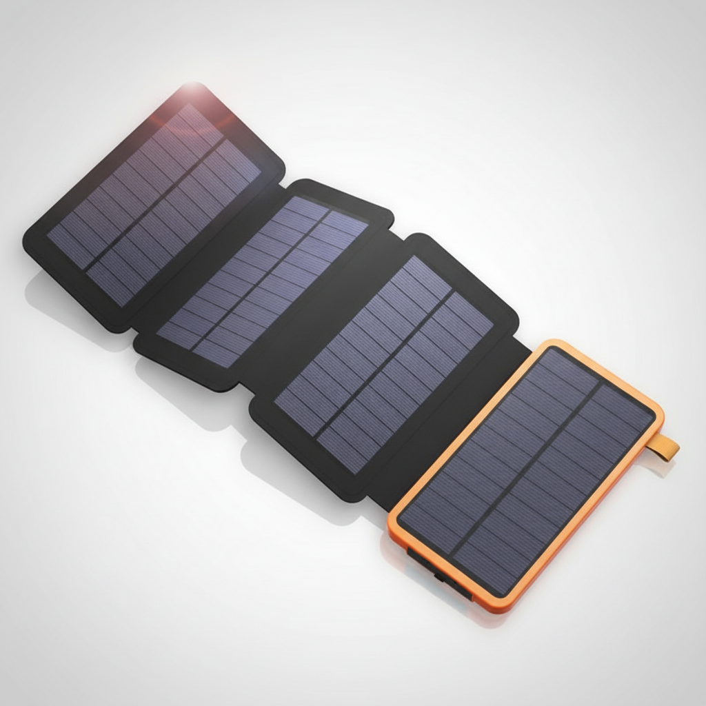 Draagbare Zonne-energie Powerbank Kunststof - SunChargeo