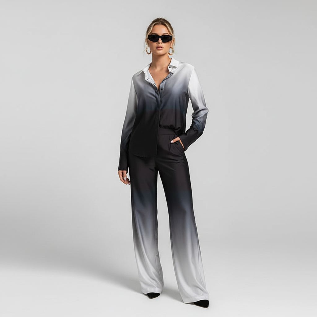 Trendy Ombre-Outfit-combinatie - Theresa