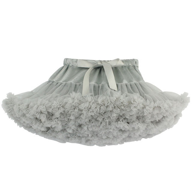 Girl Kids Fluffy Skirt Ballerina Party Clothes