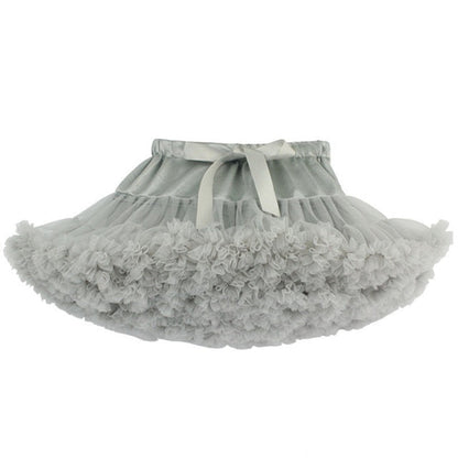 Girl Kids Fluffy Skirt Ballerina Party Clothes