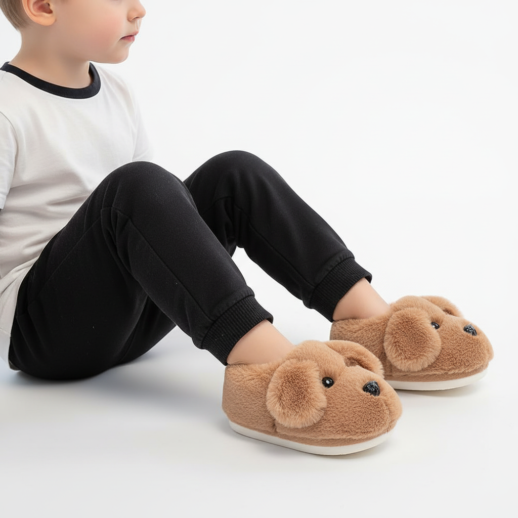 Unisex Kinderhuisschoen Model - PuppyPaws