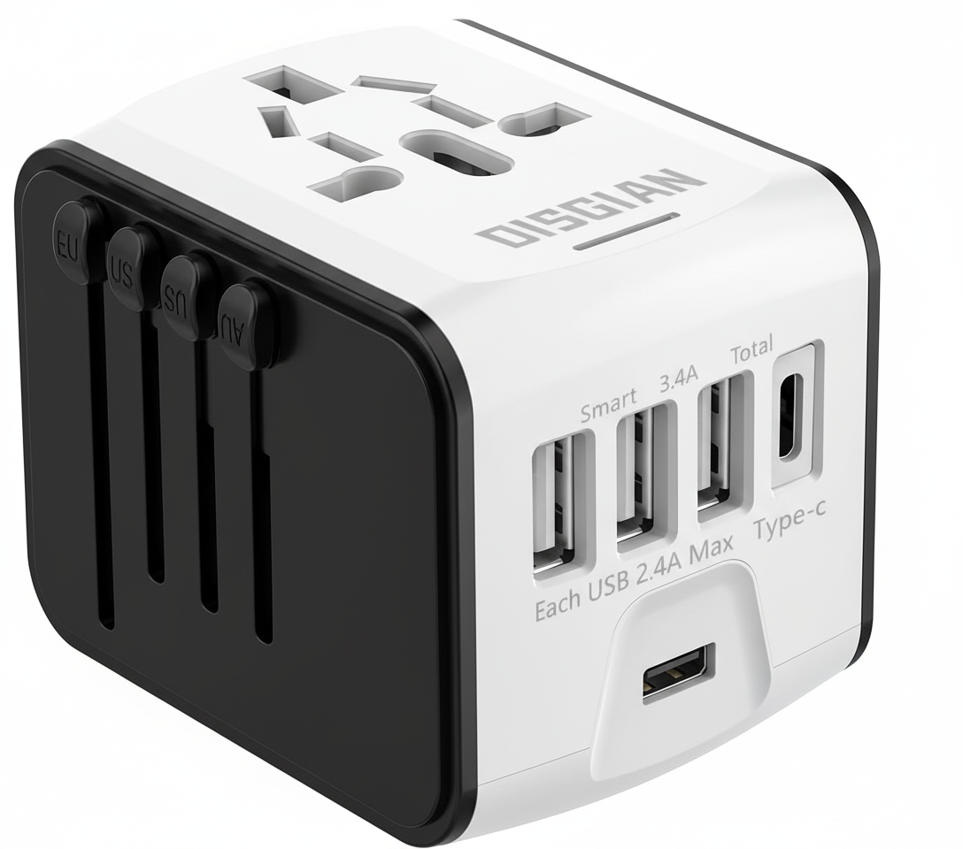Universele reisadapter - TravelGo