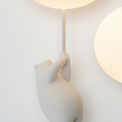 Speelse kinderkamerlamp - BalloonBearo