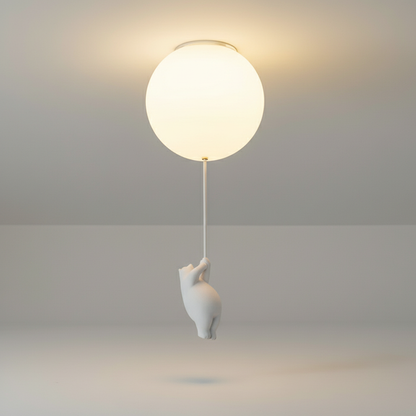 Speelse kinderkamerlamp - BalloonBearo