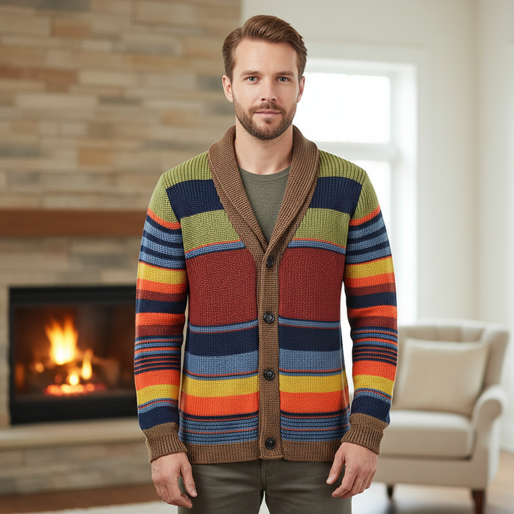 Warmere Gebreide Cardigan - Marius
