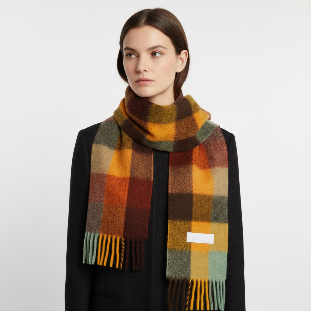 Zachte Warme Fluffy Sjaal - PlaidSoft