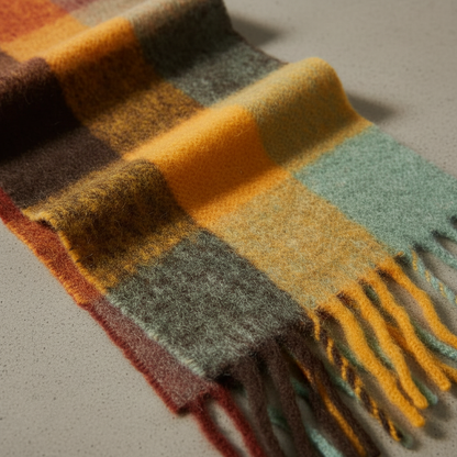 Zachte Warme Fluffy Sjaal - PlaidSoft