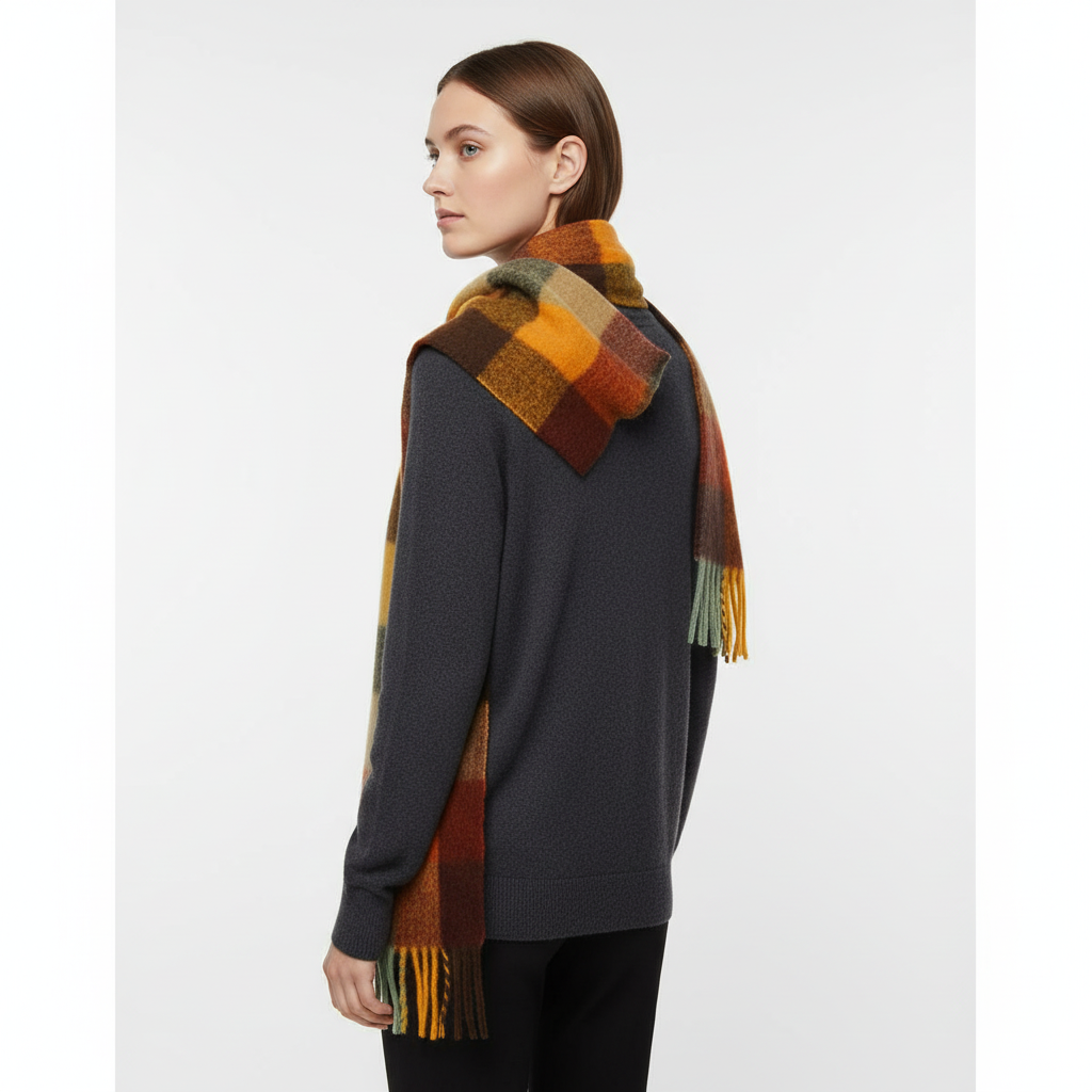 Zachte Warme Fluffy Sjaal - PlaidSoft