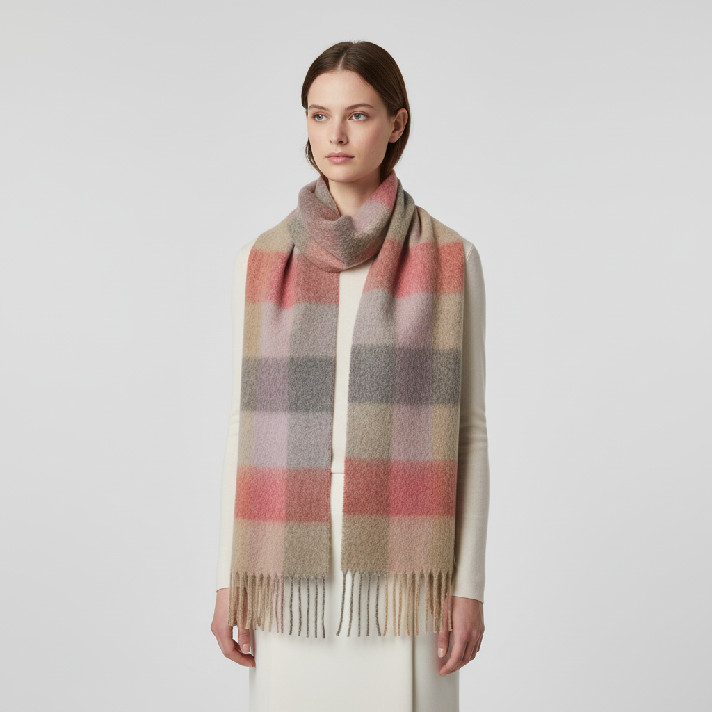 Zachte Warme Fluffy Sjaal - PlaidSoft
