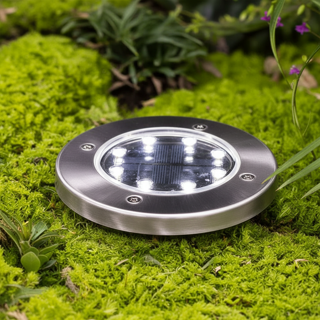 Weerbestendige buitenlamp in rvs-look - PathGleam