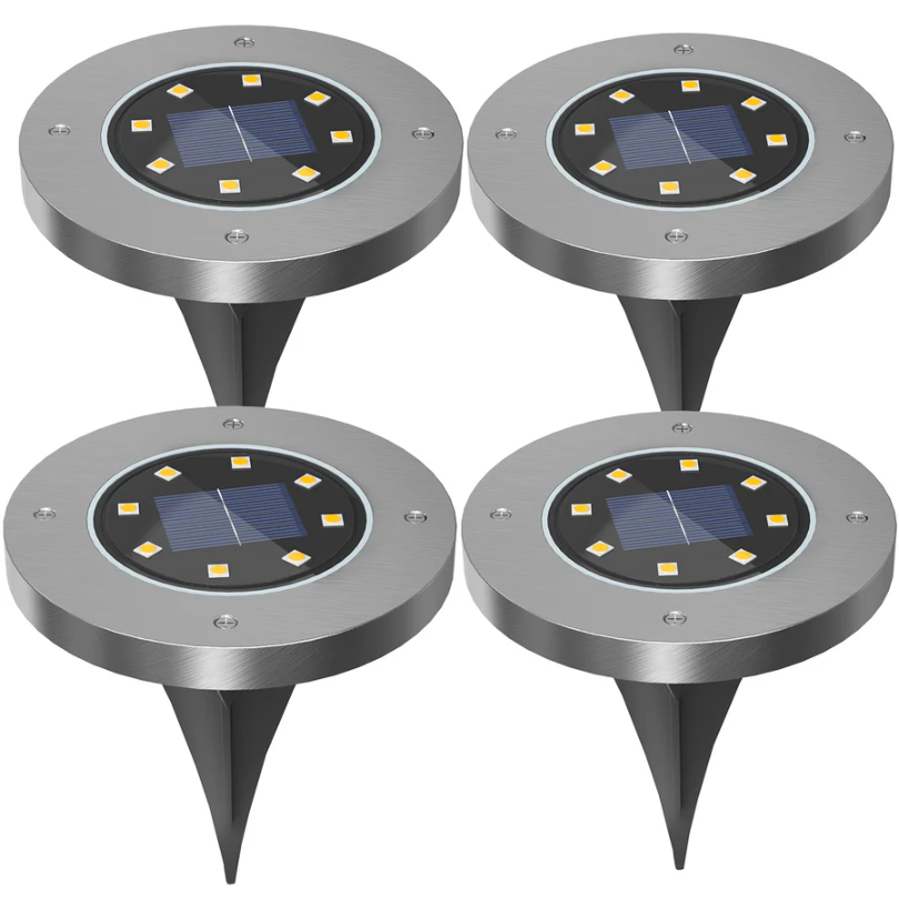Weerbestendige buitenlamp in rvs-look - PathGleam