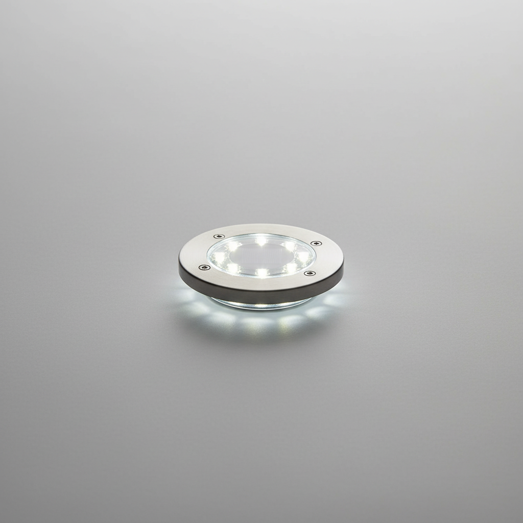Weerbestendige buitenlamp in rvs-look - PathGleam