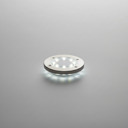 Weerbestendige buitenlamp in rvs-look - PathGleam