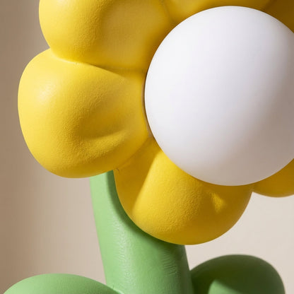 Speelse tafellamp met bloemen – Solabloom