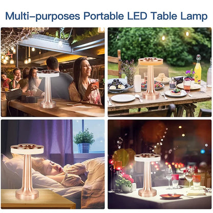 Oplaadbare Draadloze Tafellamp - Lumicrestia