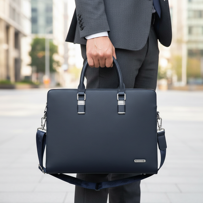 Multifunctionele leren aktetas - LuxuryCarry
