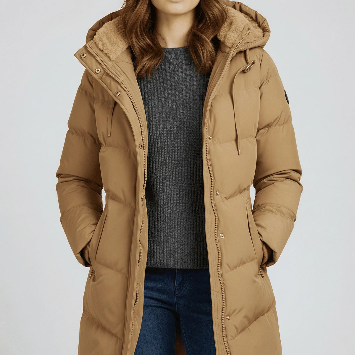 Winterparka met capuchon - Emelie