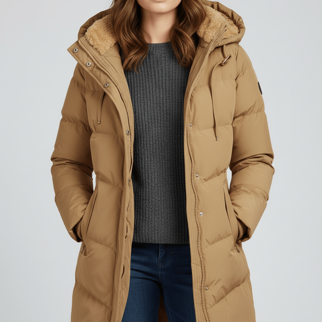 Winterparka met capuchon - Emelie
