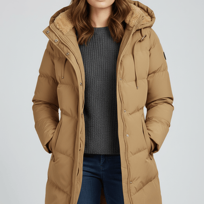 Winterparka met capuchon - Emelie