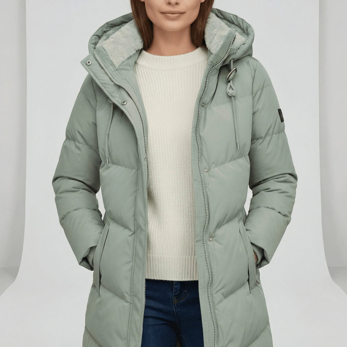 Winterparka met capuchon - Emelie
