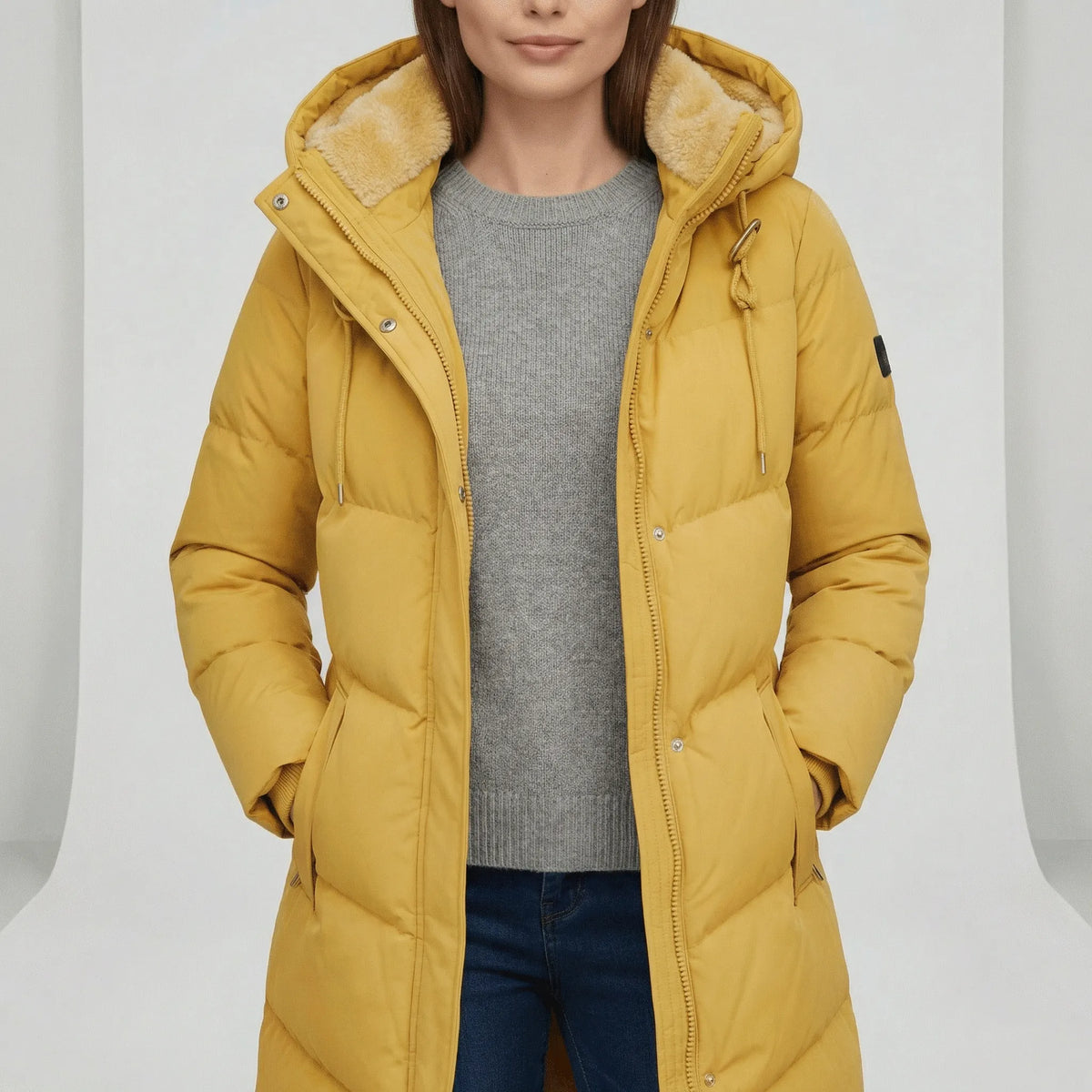 Winterparka met capuchon - Emelie