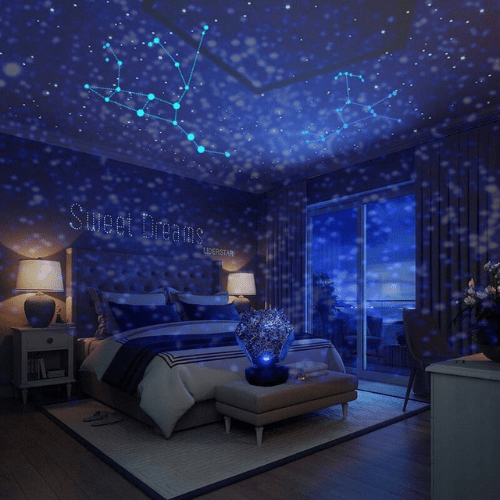 Sterrenhemel Projectorlamp met Magische Lichtshow - Lunexa