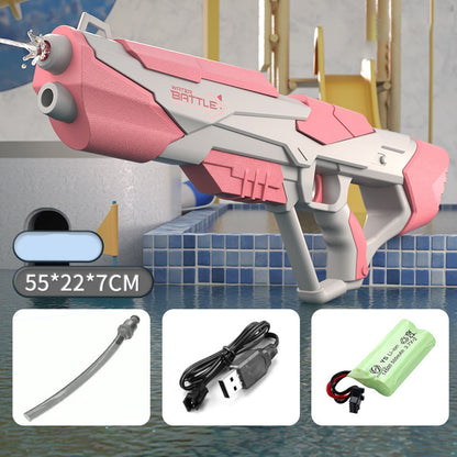 Waterpistool met drukstraal & USB-accu voor kinderen & volwassenen – SpritzPower X1