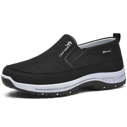 Dames en Heren Mesh Wandelschoenen met Lichtgewicht Comfort en Antislip Zool