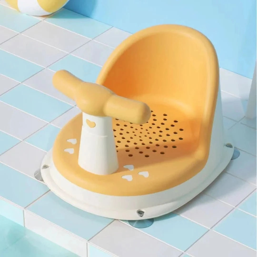 Antislip Babyzitje voor Veilig Badtijdcomfort - Bubblie