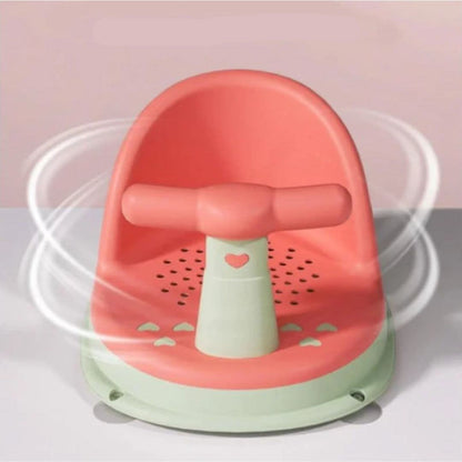 Antislip Babyzitje voor Veilig Badtijdcomfort - Bubblie