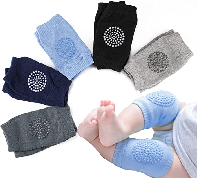 Beschermende kniebeschermers voor baby’s met anti-slip & BOGO-actie – Mila