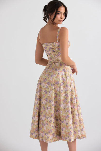 Bustier Zomerjurk met Taille Shaper - Isabella