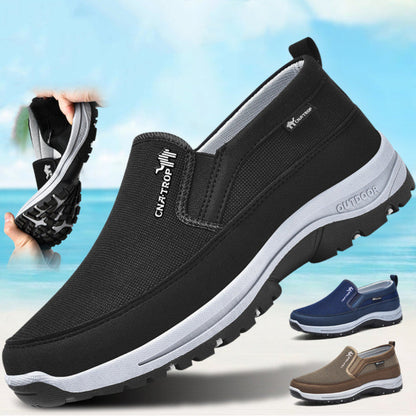 Dames en Heren Mesh Wandelschoenen met Lichtgewicht Comfort en Antislip Zool