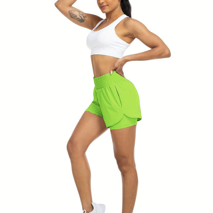 Sneldrogende Yogashorts voor Dames