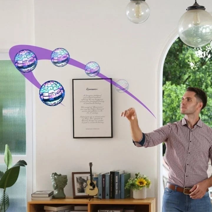 Vliegend UFO-speelgoed met handbediening – voor binnen en buiten