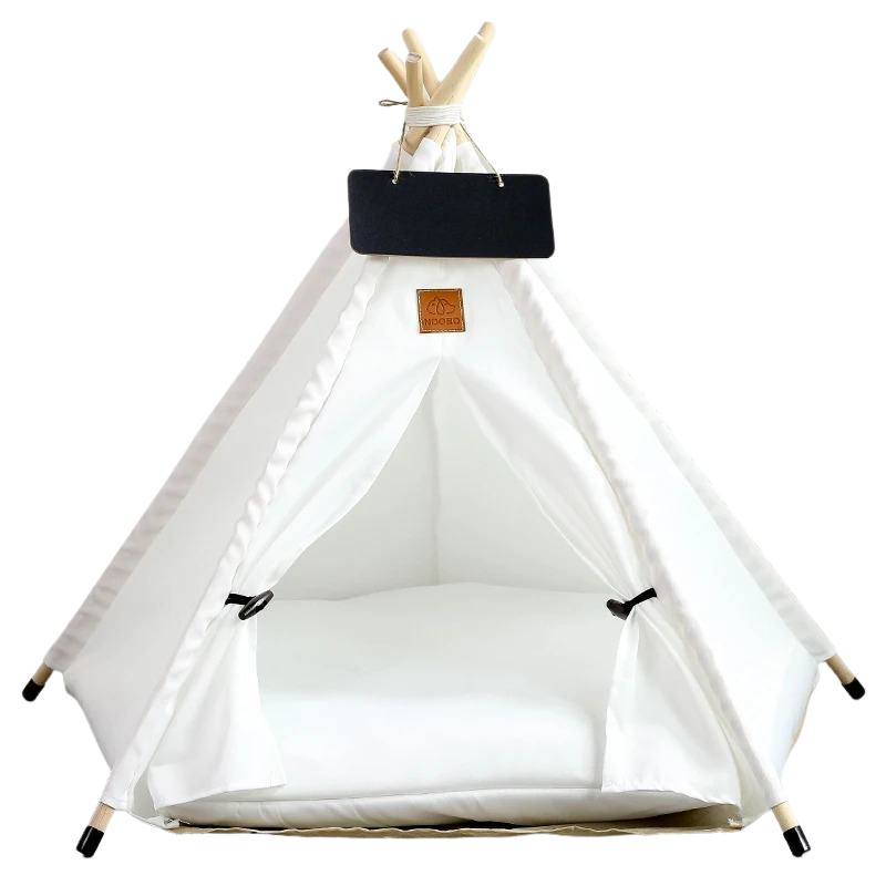 Huisdiertipi van canvas voor katten en honden