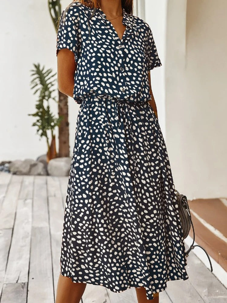 Zomerjurk met print | Luchtig en comfortabel
