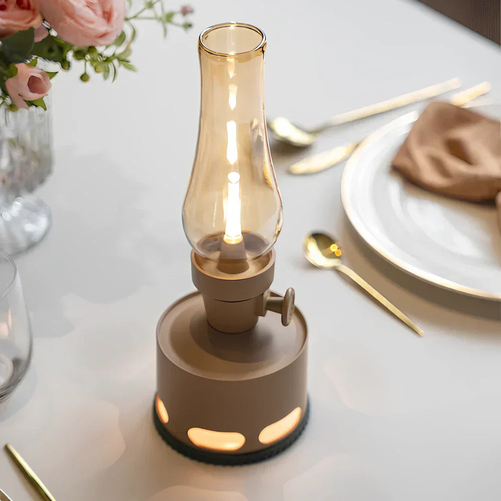 Oplaadbare Vintage LED Lantaarn - LumaLantern