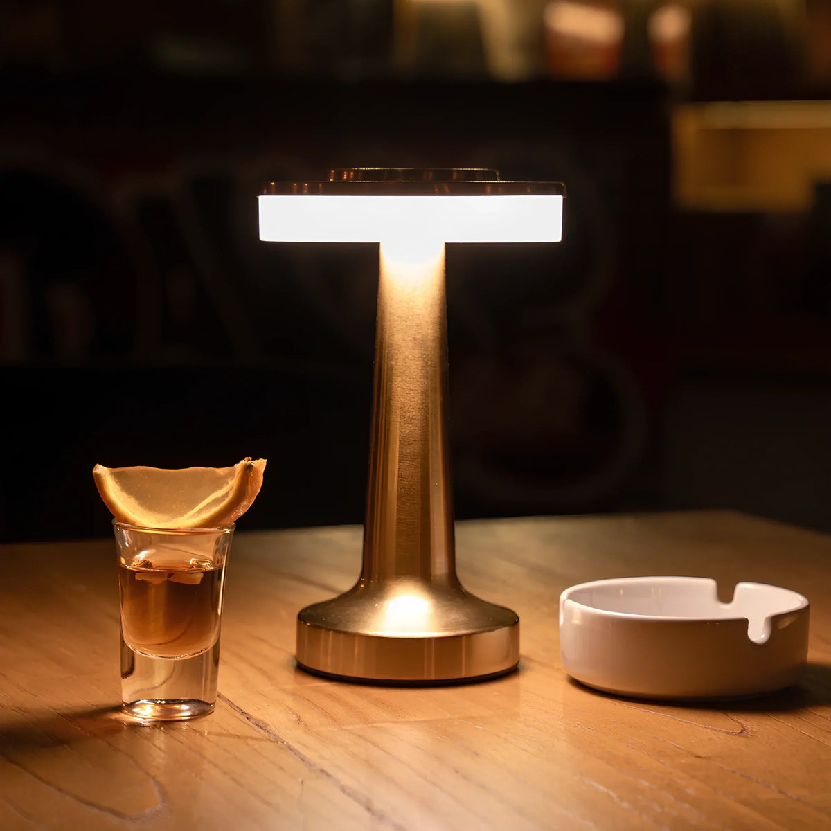 Draadloze Retro Tafellamp - LumiBar